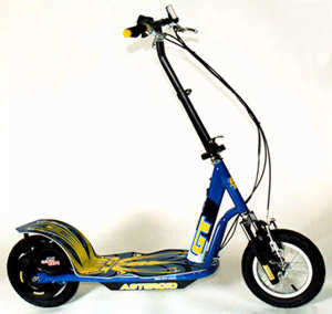 GT Asteroid Electric Scooter. Front Suspension, Hi-Torque Power, Outstanding!